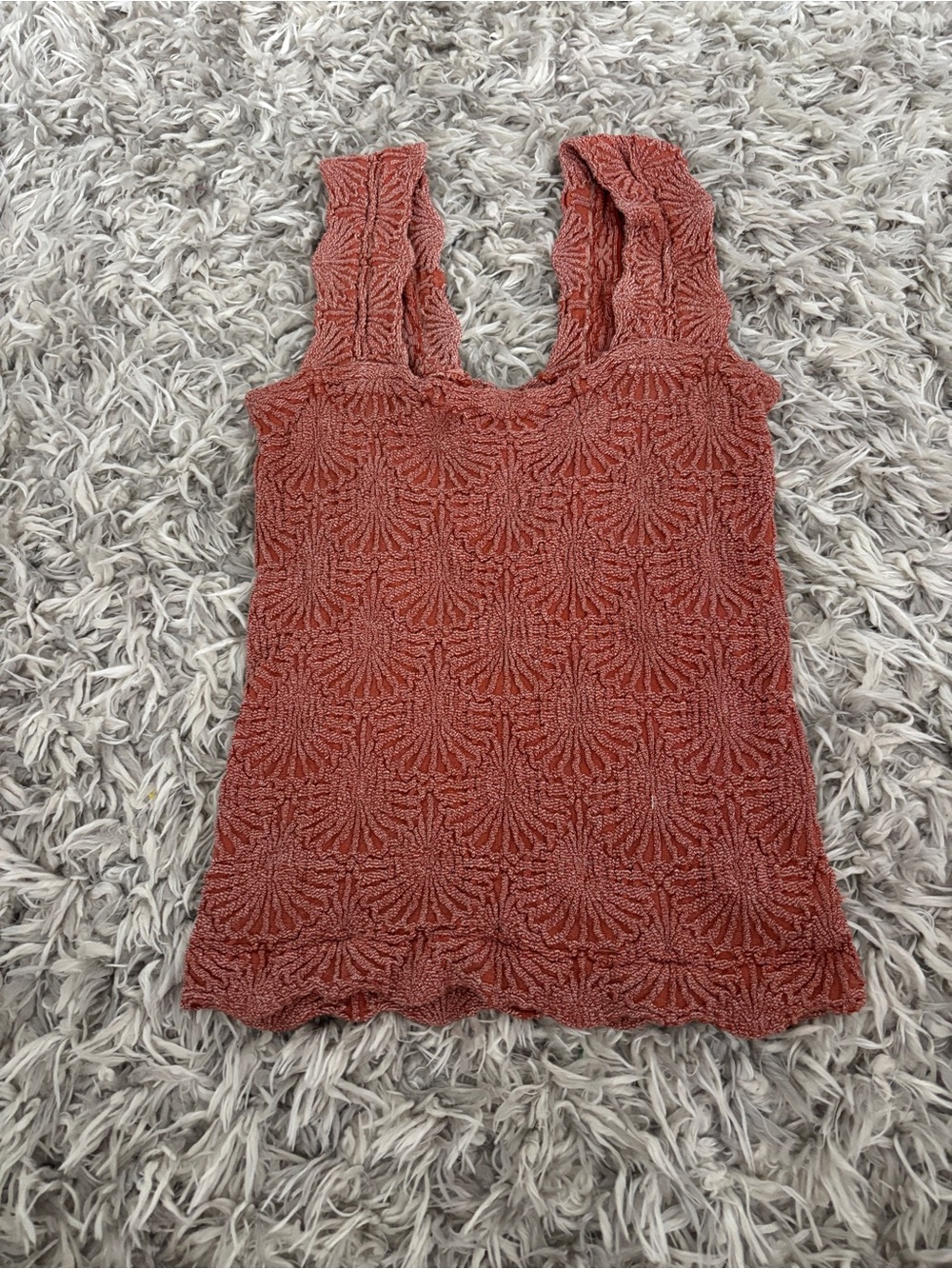 Intimately Free People Rust Textured Tank
Top Size M/L